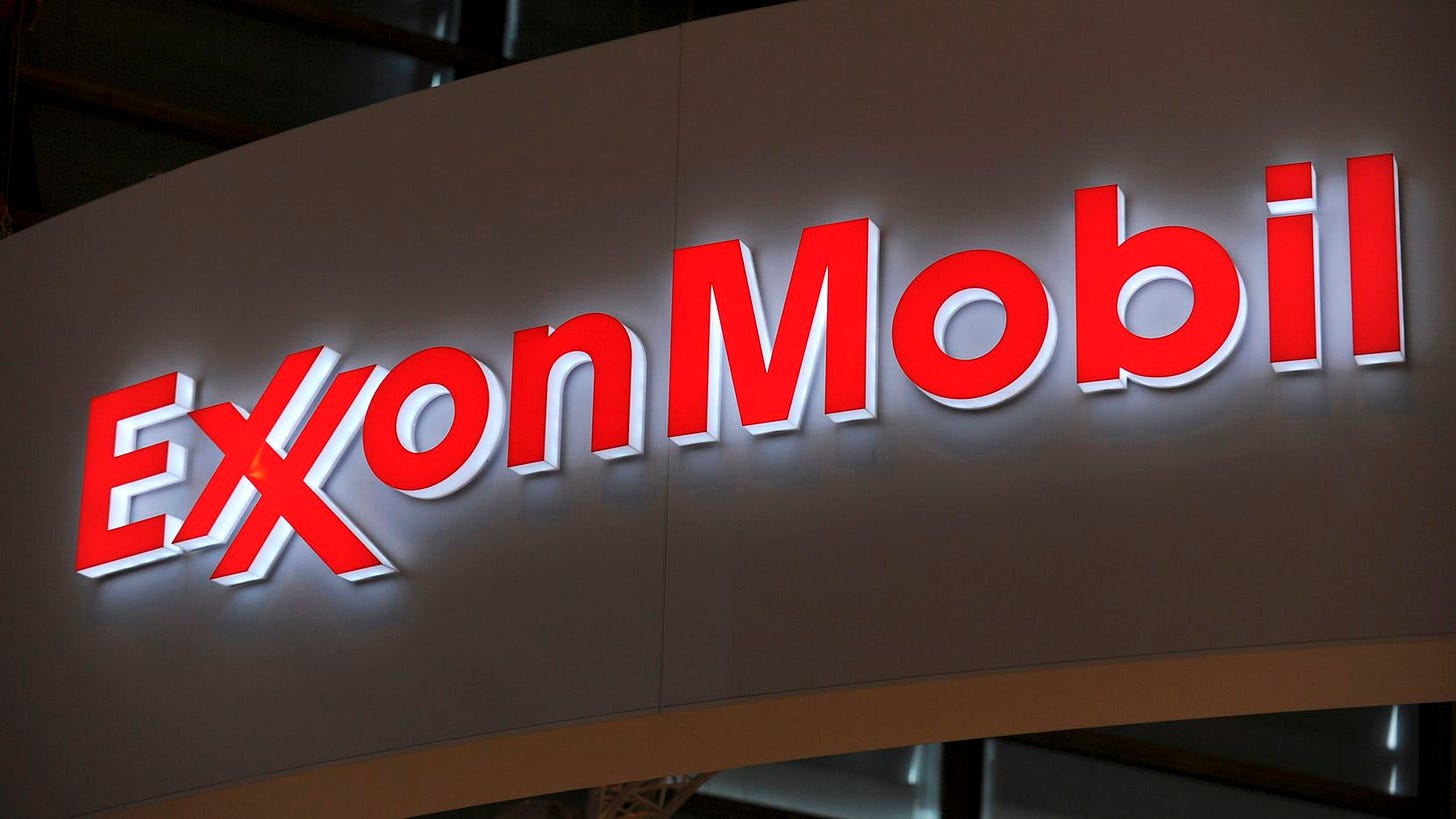 Exxon Mobil warns investors it's heading toward a fourth straight quarterly  loss