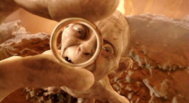 Like Gollum, Do You Have Something Precious–That Isn’t Good for You?
