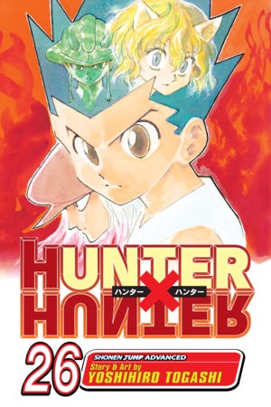 This image has an empty alt attribute; its file name is hunterxhunter26.jpg