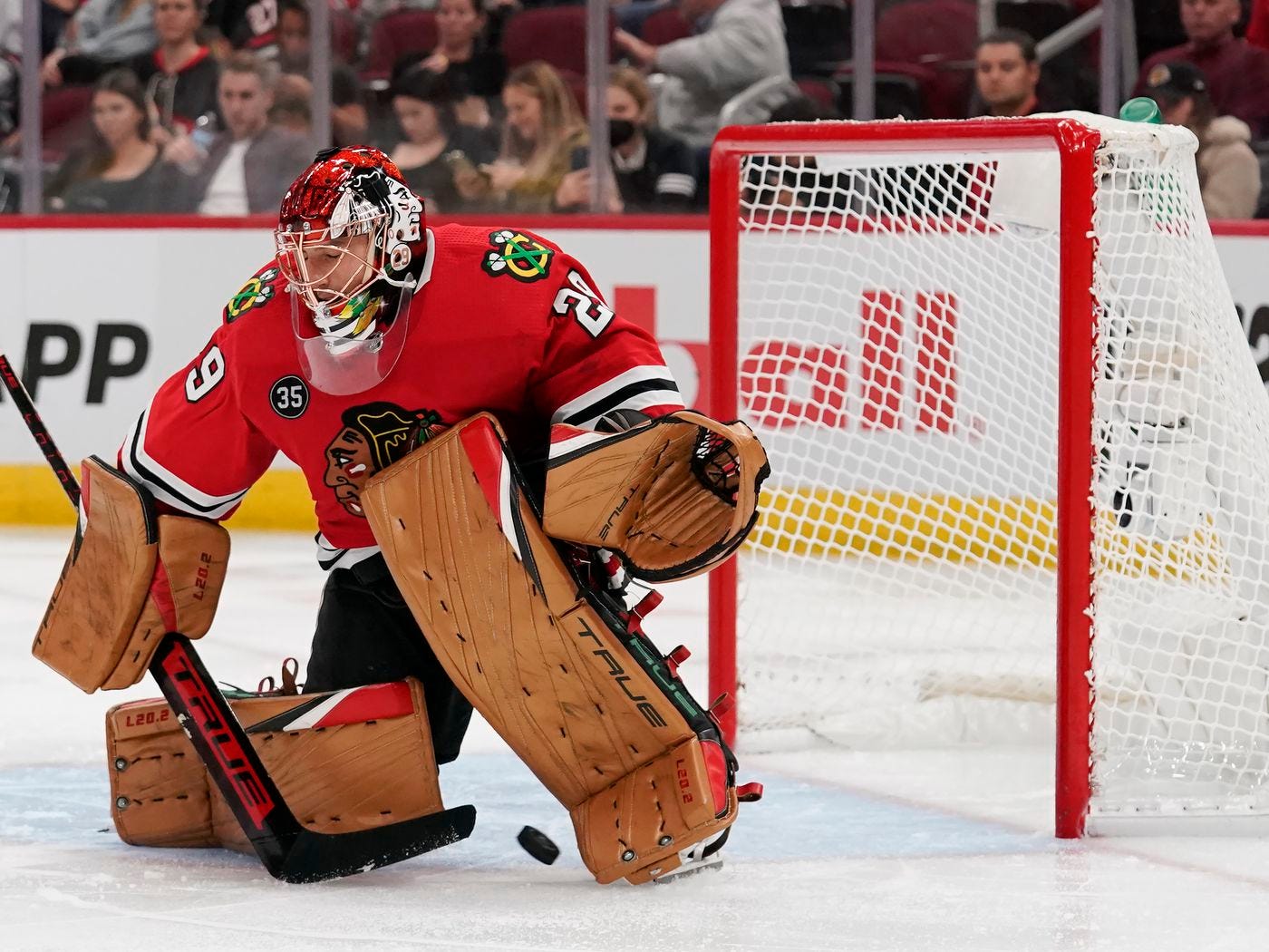 Blackhawks&#39; Marc-Andre Fleury embarrassed by awful October - Chicago  Sun-Times
