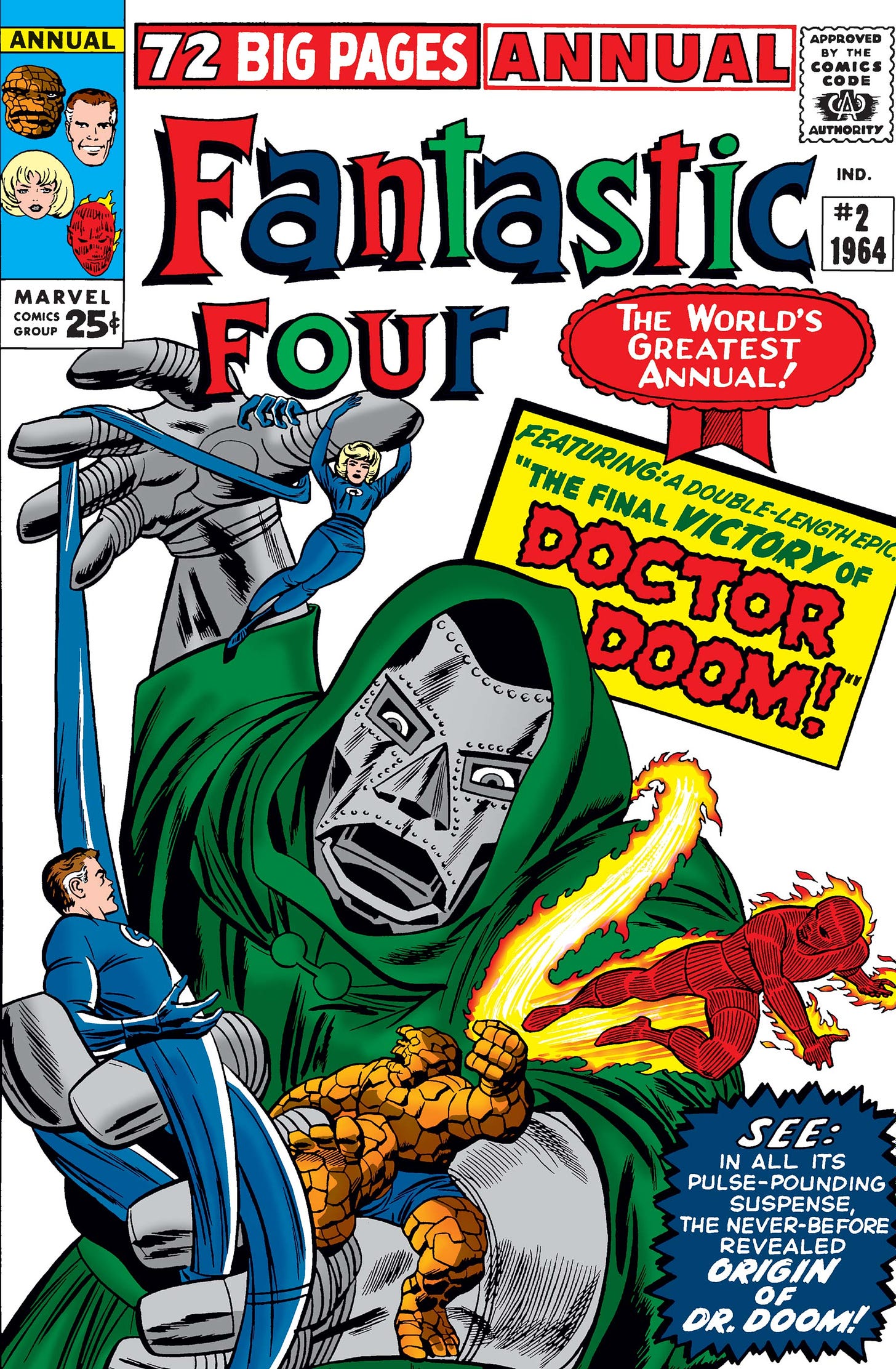 Fantastic Four Annual (1963) #2 | Comic Issues | Marvel