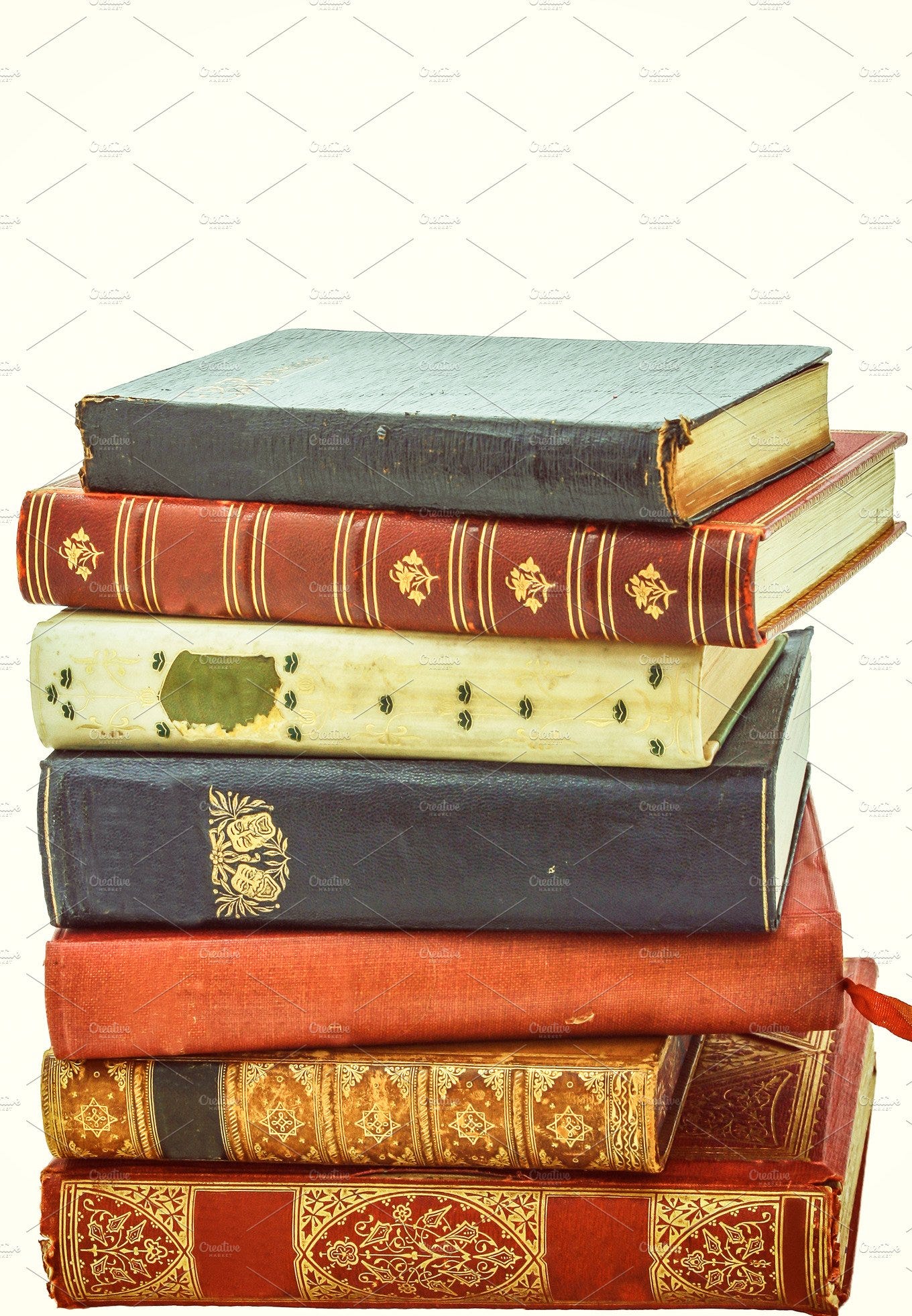 A stack of antique books | High-Quality Education Stock Photos ...