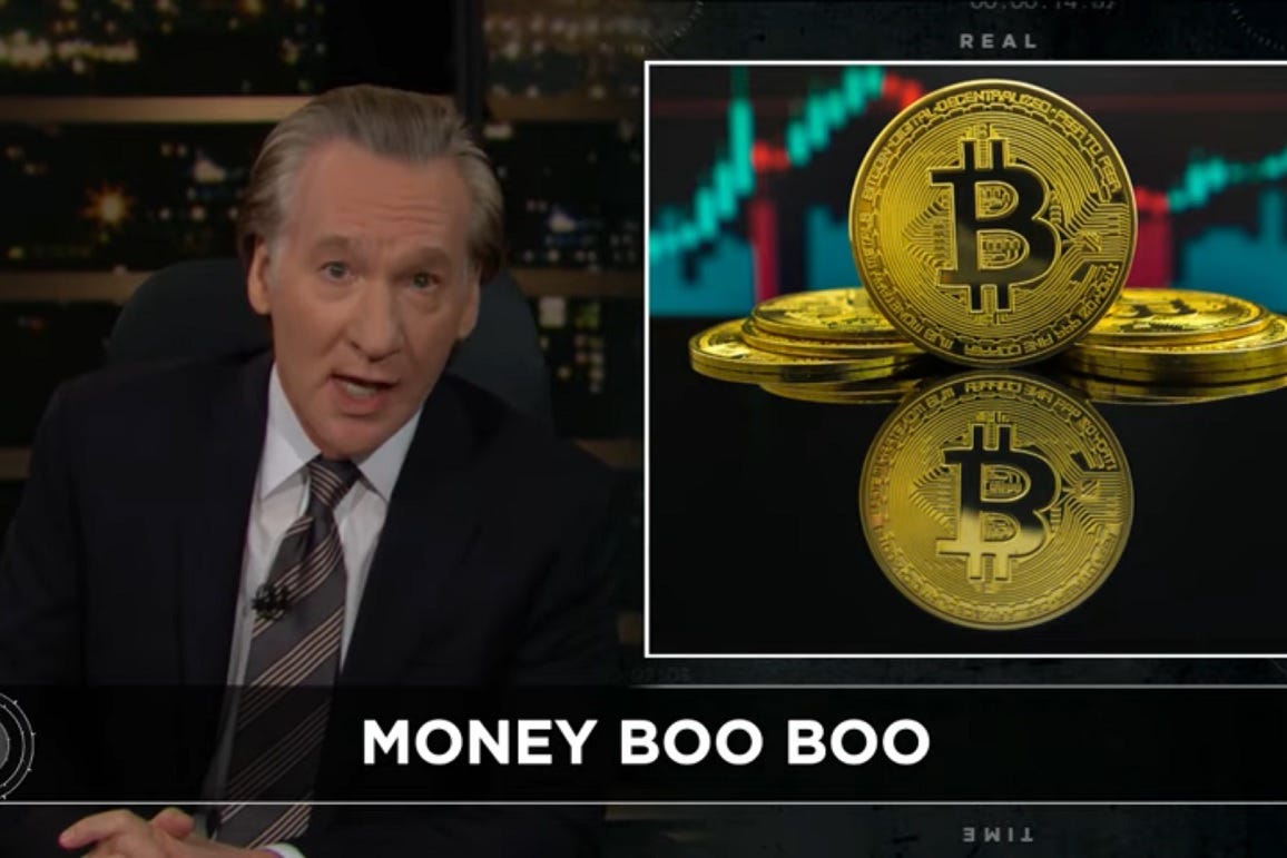 Bill Maher Ridicules Bitcoin & Elon Musk On HBO's 'Real Time'