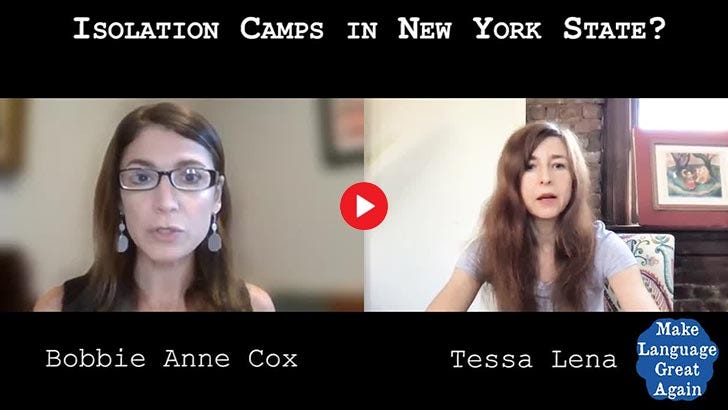 isolation camps in new york state