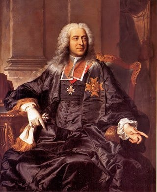 Marc-Pierre de Voyer de Paulmy d'Argenson, lieutenant de police de Paris en 1720