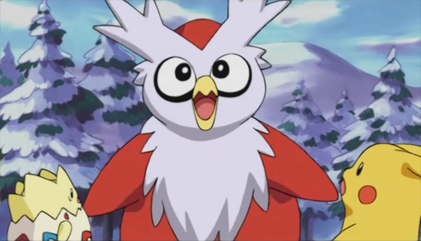 Santa's Delibird | Pokémon Wiki | Fandom