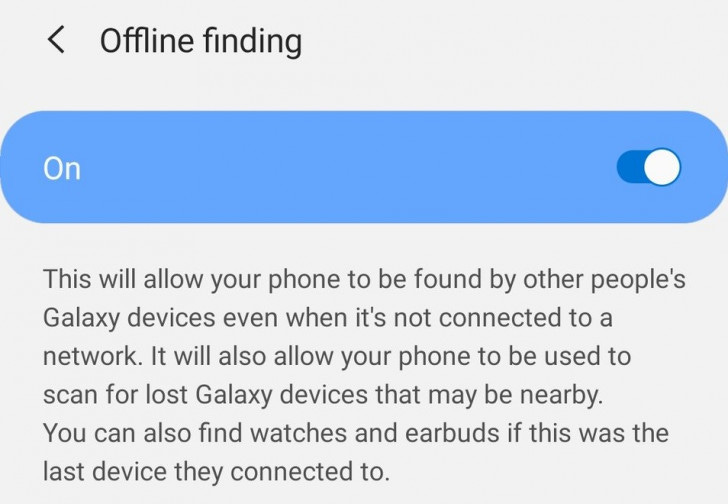 Samsung expands 'offline finding' in Find My Mobile to countries outside the US