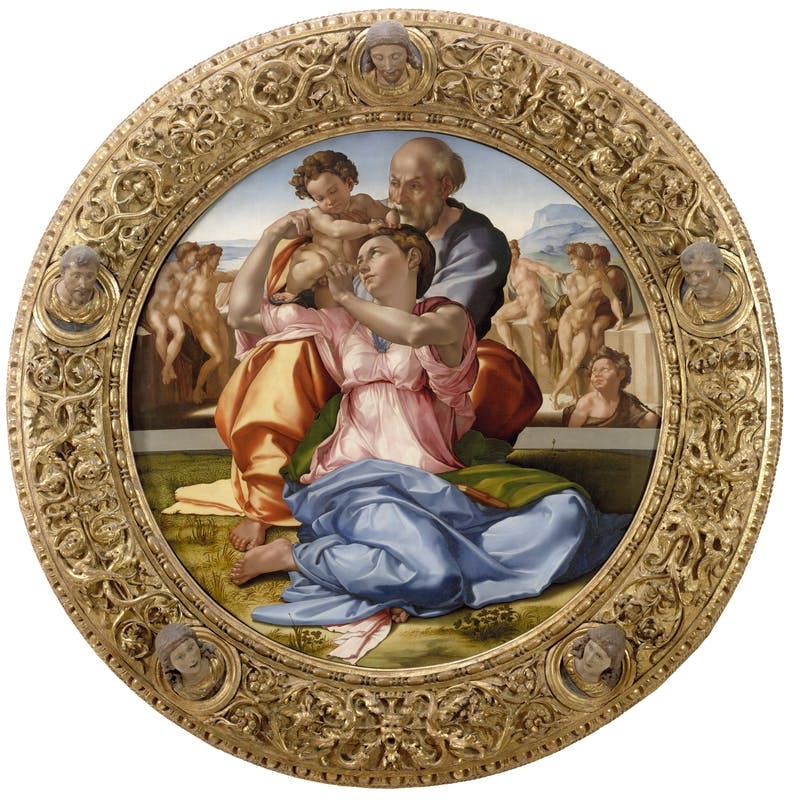 Holy Family, known as the “Doni Tondo” | Artworks | Uffizi Galleries