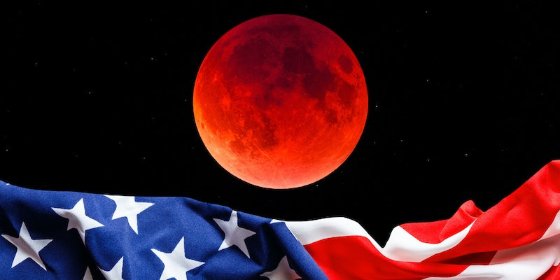 Conspiracy theorists think Election Day blood moon is a great sign for ...