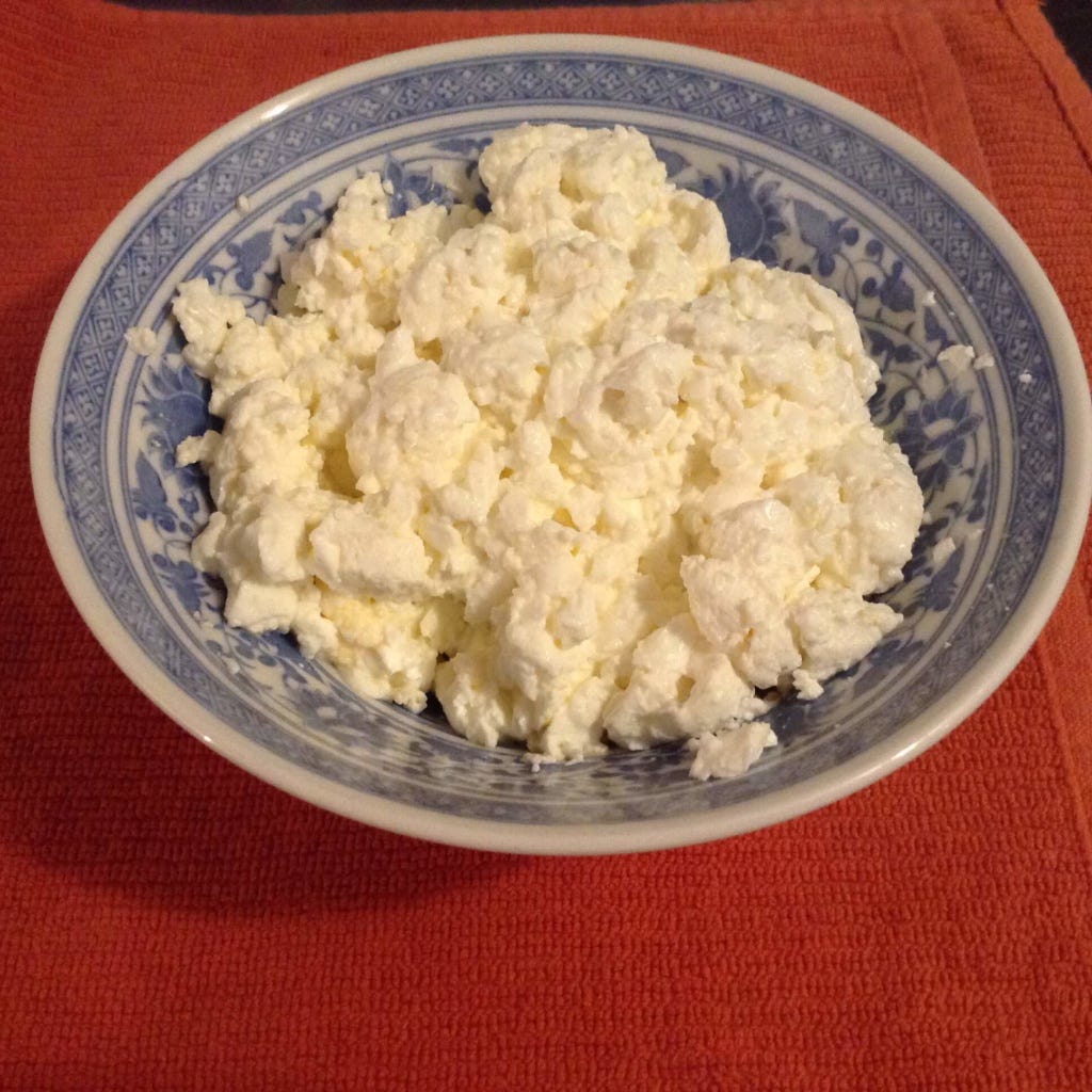 homemade cottage cheese how-to