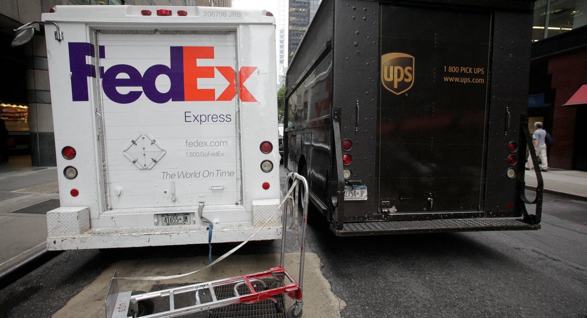 UPS, FedEx Rack Up Parking Violations As City Struggles To Reduce  Congestion - Gothamist