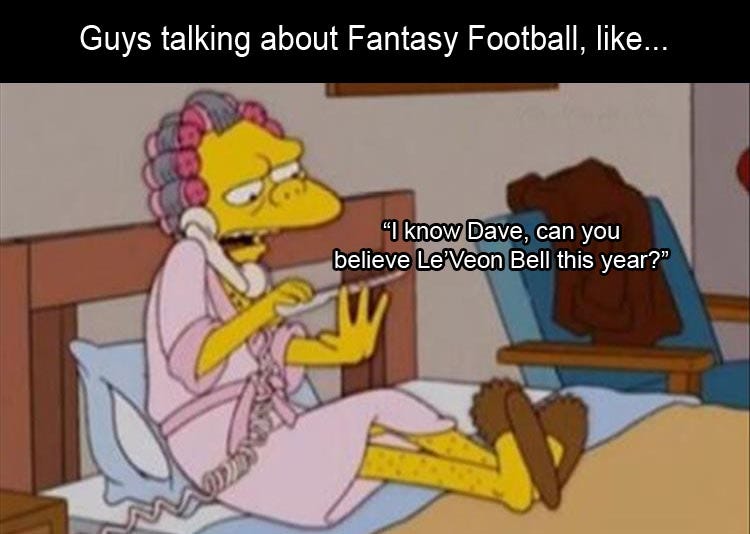 how guys are about fantasy football meme - Dump A Day