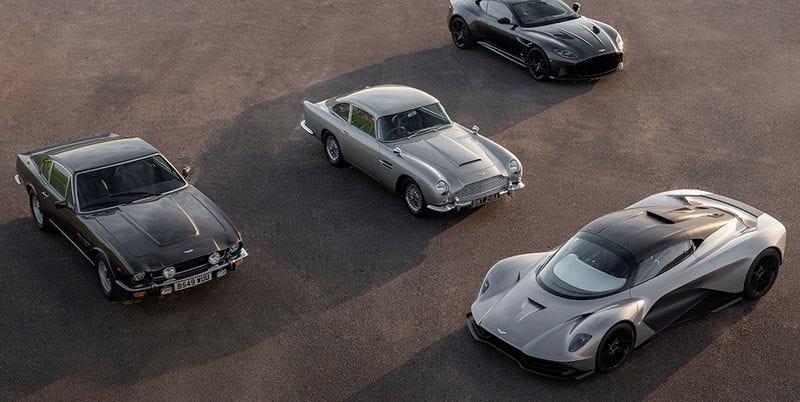 Every 'No Time To Die' Aston Martin Driven And Reviewed | Esquire