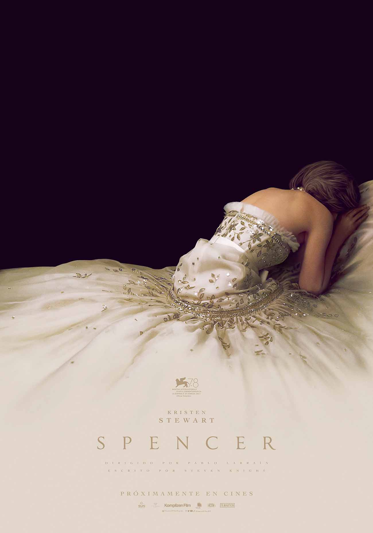 Poster de Spencer de Larraín. Kristen Stewart será la Princesa Diana