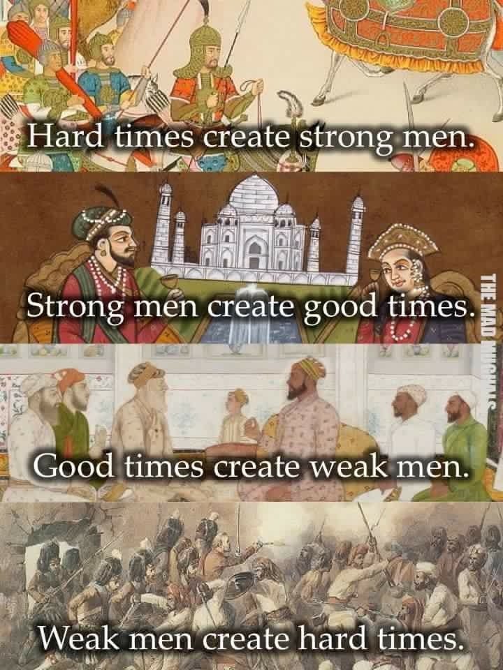 Weak Men Create Hard Times, Hard Times Create Strong Men | Stefan Aarnio