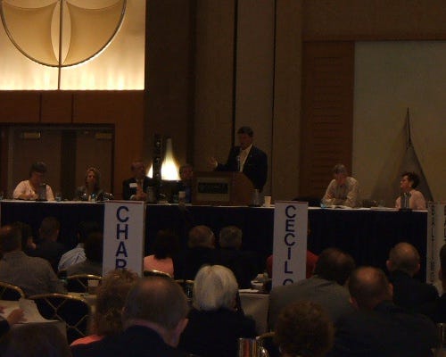 Governor Ehrlich addresses the GOP Spring Convention, May 13, 2006.