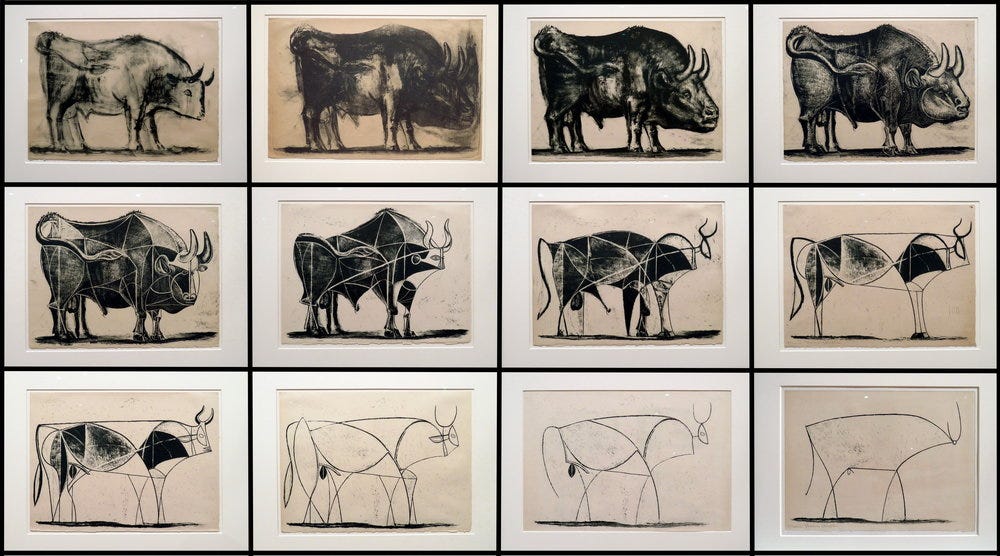 Picasso&#39;s Bull: Inspiration for Streamlined Design Within Your Firm -  Pamela Ayuso