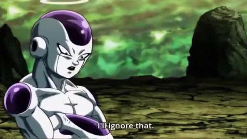 Frieza's "I'll Ignore That" | Know Your Meme
