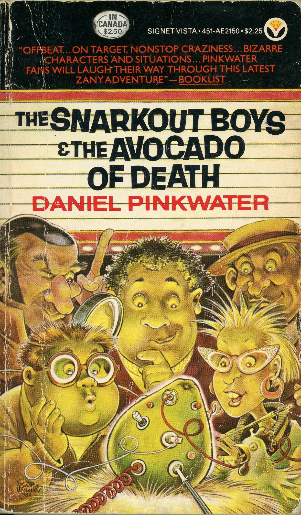 Cover of The Snarkout Boys and the Avocado of Death by Daniel Pinkwater