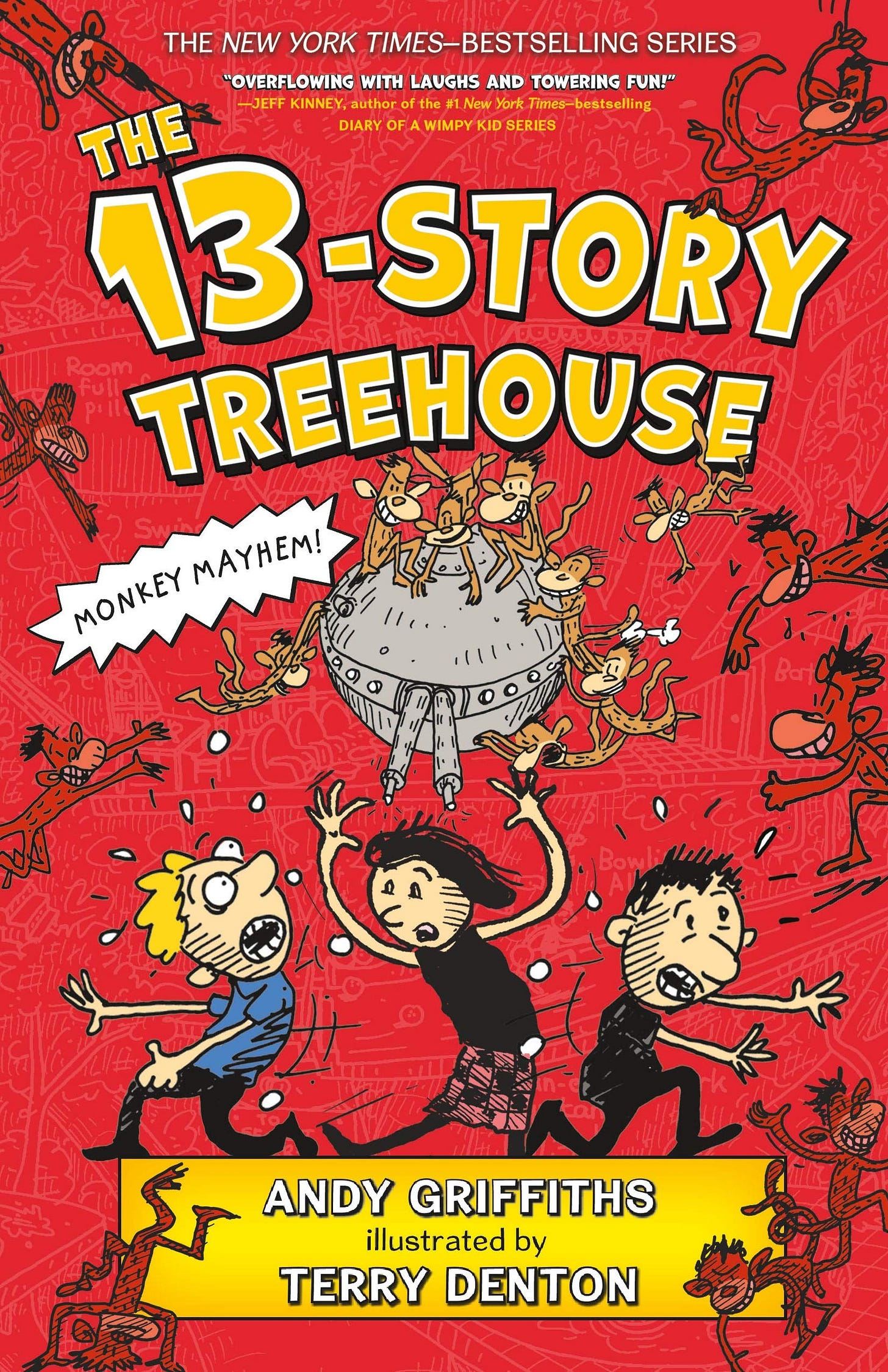 The 13-Story Treehouse: Monkey Mayhem! (The Treehouse Books, 1): Griffiths,  Andy, Denton, Terry: 9781250026903: Amazon.com: Books