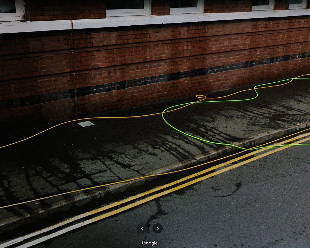 Google Maps image of a street