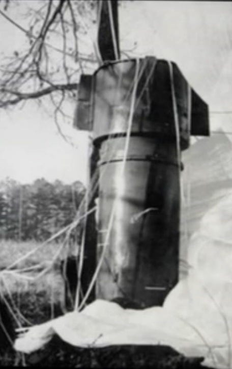 Goldsboro Mk 39 Bomb 1-close-up
