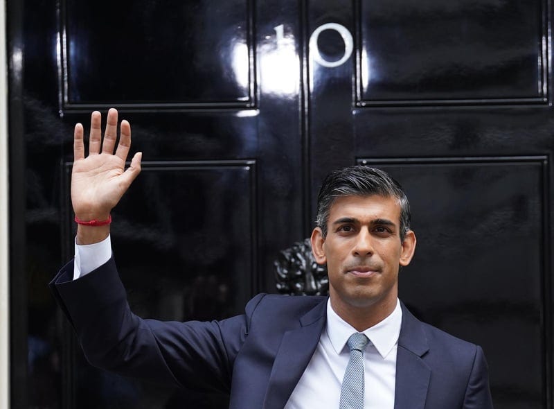 13 pictures as Rishi Sunak enters Downing Street as Prime Minister as Liz  Truss departs | The Scotsman