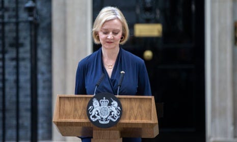 The Guardian view on Liz Truss's resignation: a quitter after all |  Editorial | The Guardian