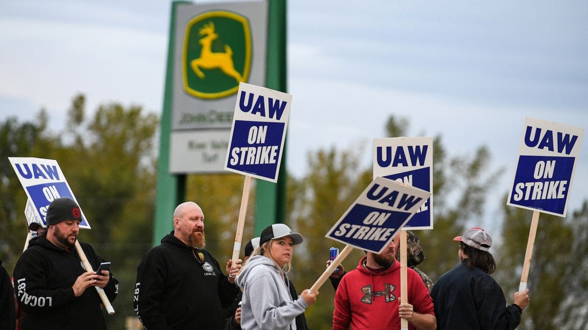 John Deere strike: Workers union rejects wage deal - CNN