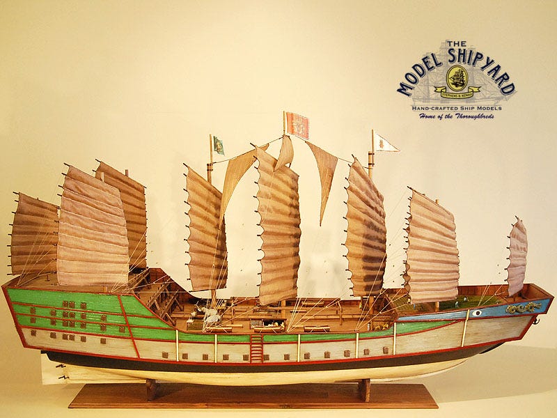 Zheng He Treasure Ship Model |Exclusive | For the Discerning Collector