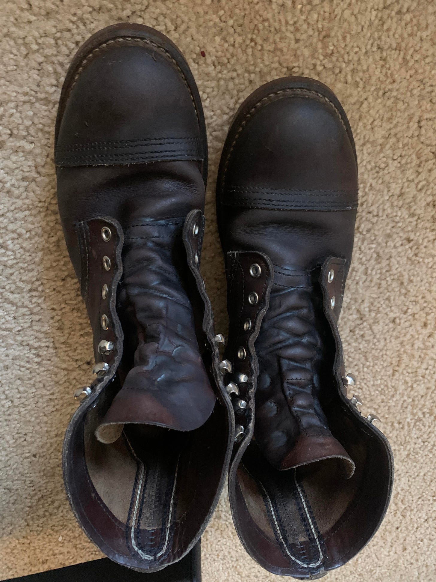 r/goodyearwelt - Six-year-old Iron Ranger Boot Review