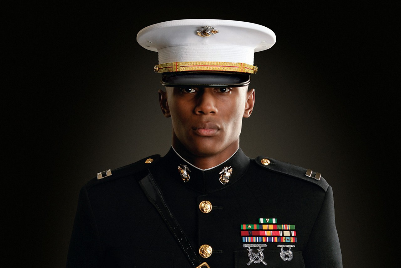 marine dress blues