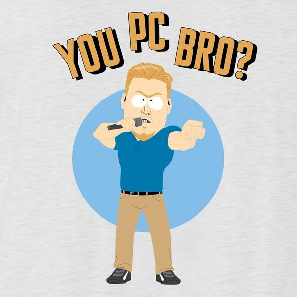 South Park PC Principal You PC Bro? Men&#39;s Tri-Blend T-Shirt – South Park  Shop