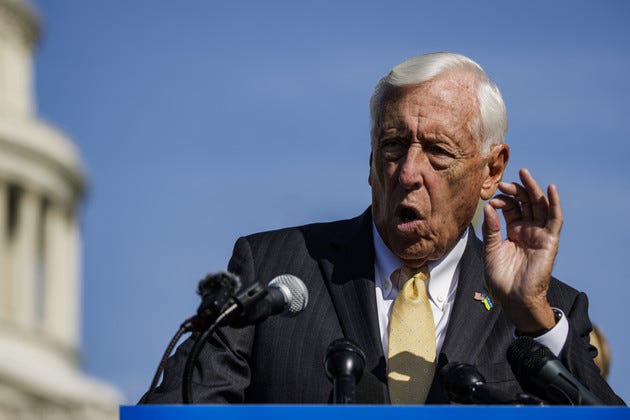 Steny Hoyer speaks during a press conference on September 21, 2022.