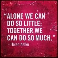 United We Stand - Divided We Fall — L.I.V.E. True | Team quotes, Helen  keller quotes, Work quotes