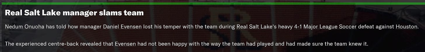 Football Manager 2021 Slams Team