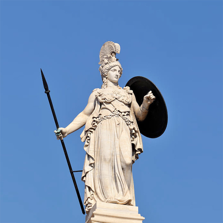 China High Quality Outdoor Greek Goddess Athena Marble Ancient Statue -  China Art Athena Goddess Statue and Greek Art Athena price