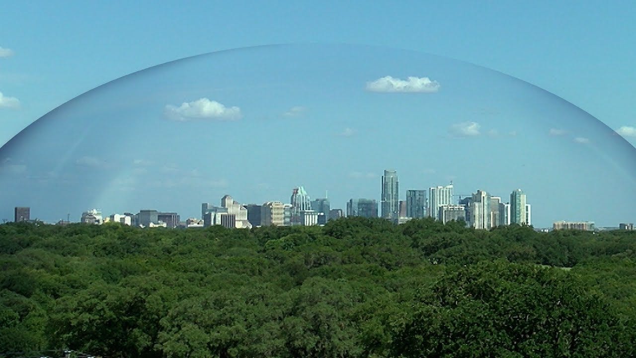 Is there a dome over Austin that keeps storms away? - YouTube