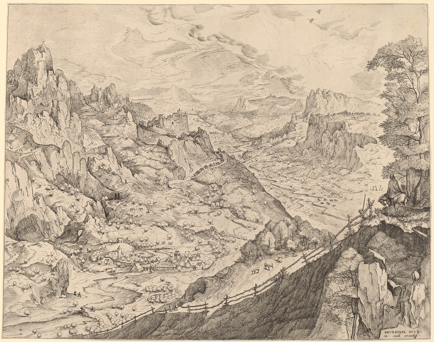 Large Alpine Landscape