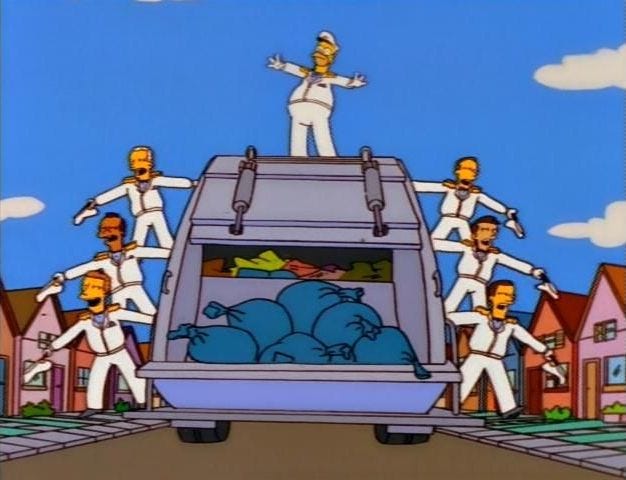 Image result for simpson head of sanitation