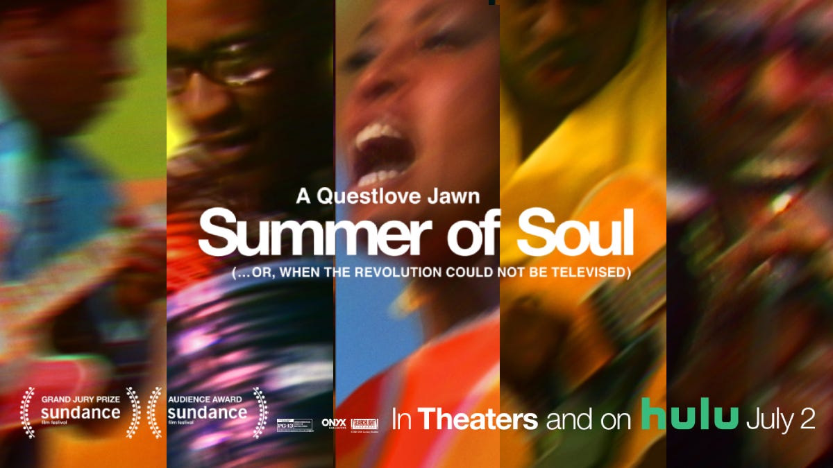 Juneteenth / &quot;Summer of Soul&quot; screening | Movies in New York