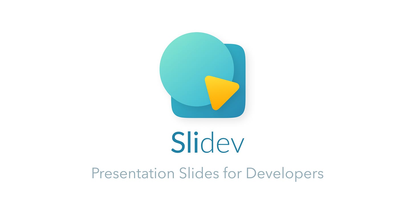 Preview image for Slidev - presentations for developers