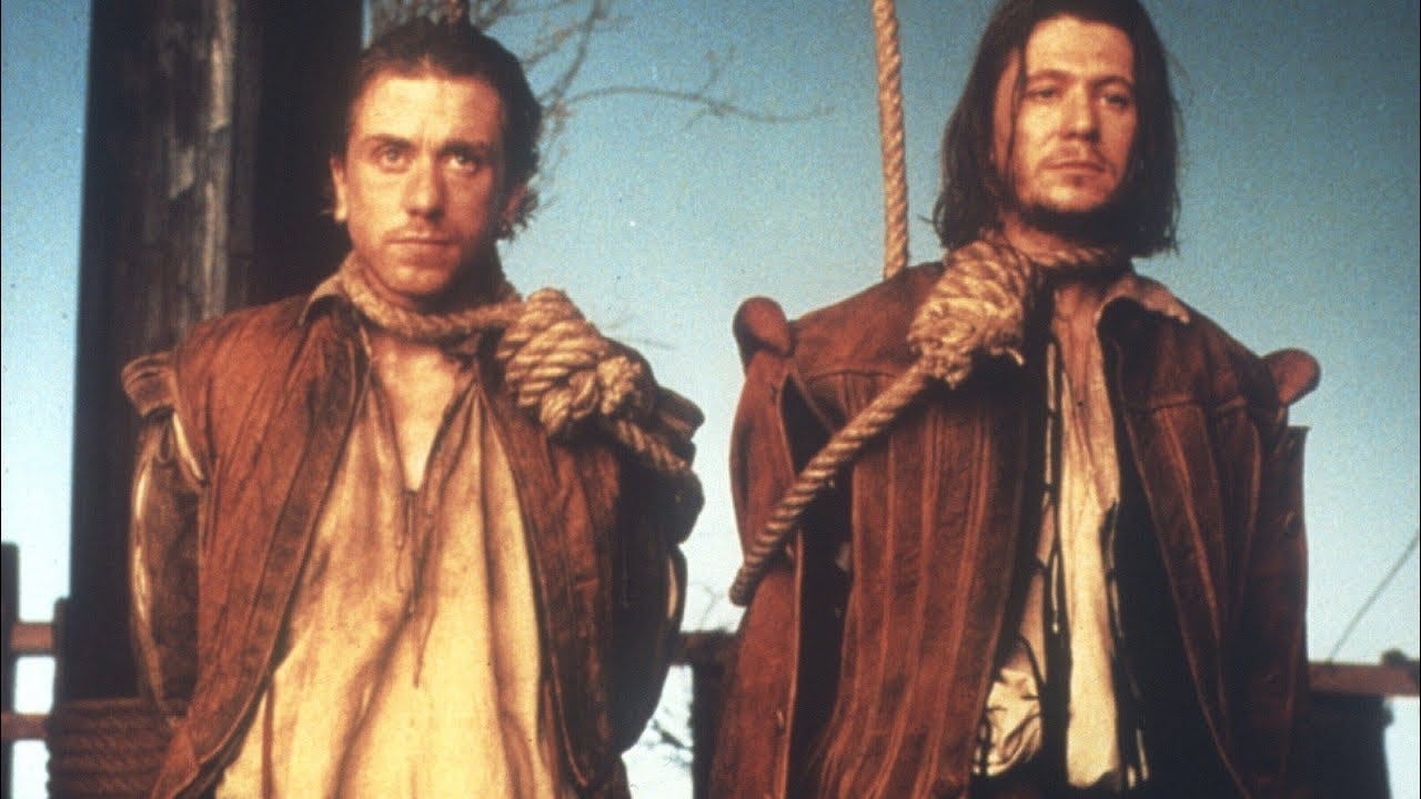 Rosencrantz and Guildenstern Are Dead (1990) Tim Roth, Gary Oldman.  Subtitled (En, Fr, Sp) - YouTube