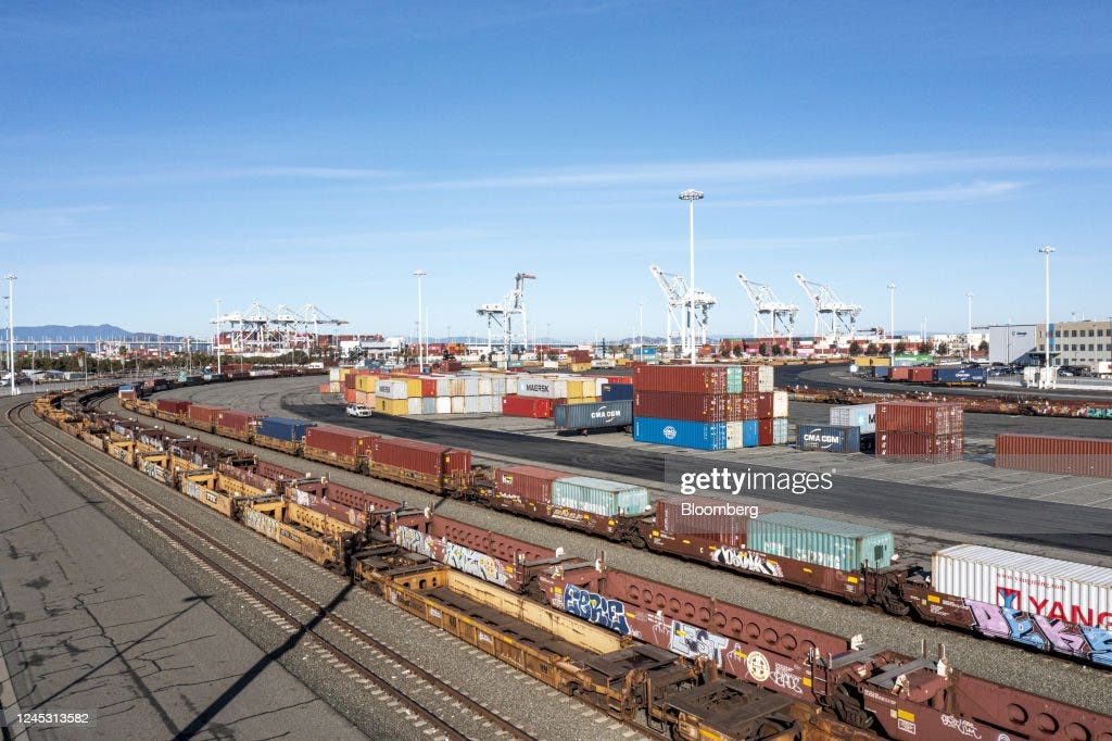 A Rail Terminal As Strike Threat Averted After Senate Votes To Impose Labor Deal