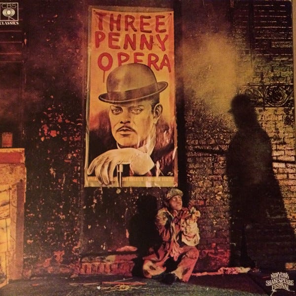 Image result for original threepenny opera poster