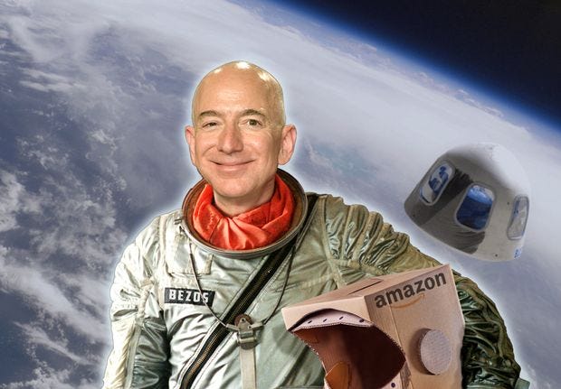 Jeff Bezos in space: Where is he going, and who else will be onboard the  New Shepard? - MarketWatch
