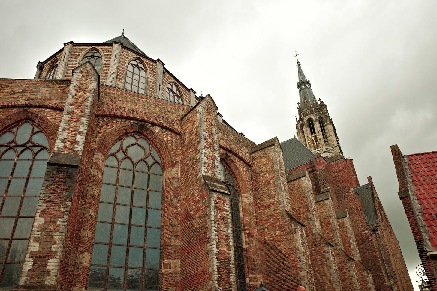 Cathedral in Delft.