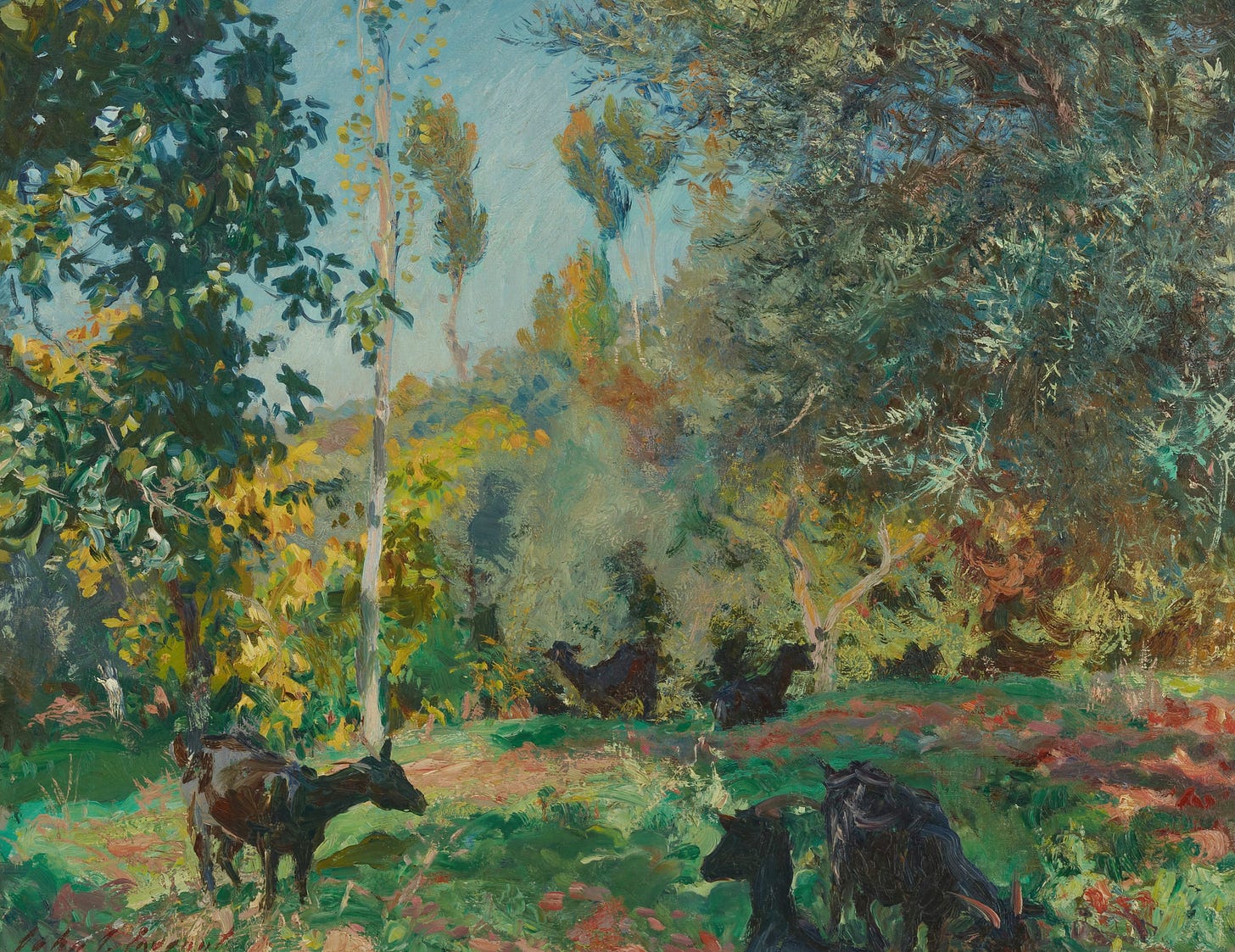 Landscape with Goats (1920)