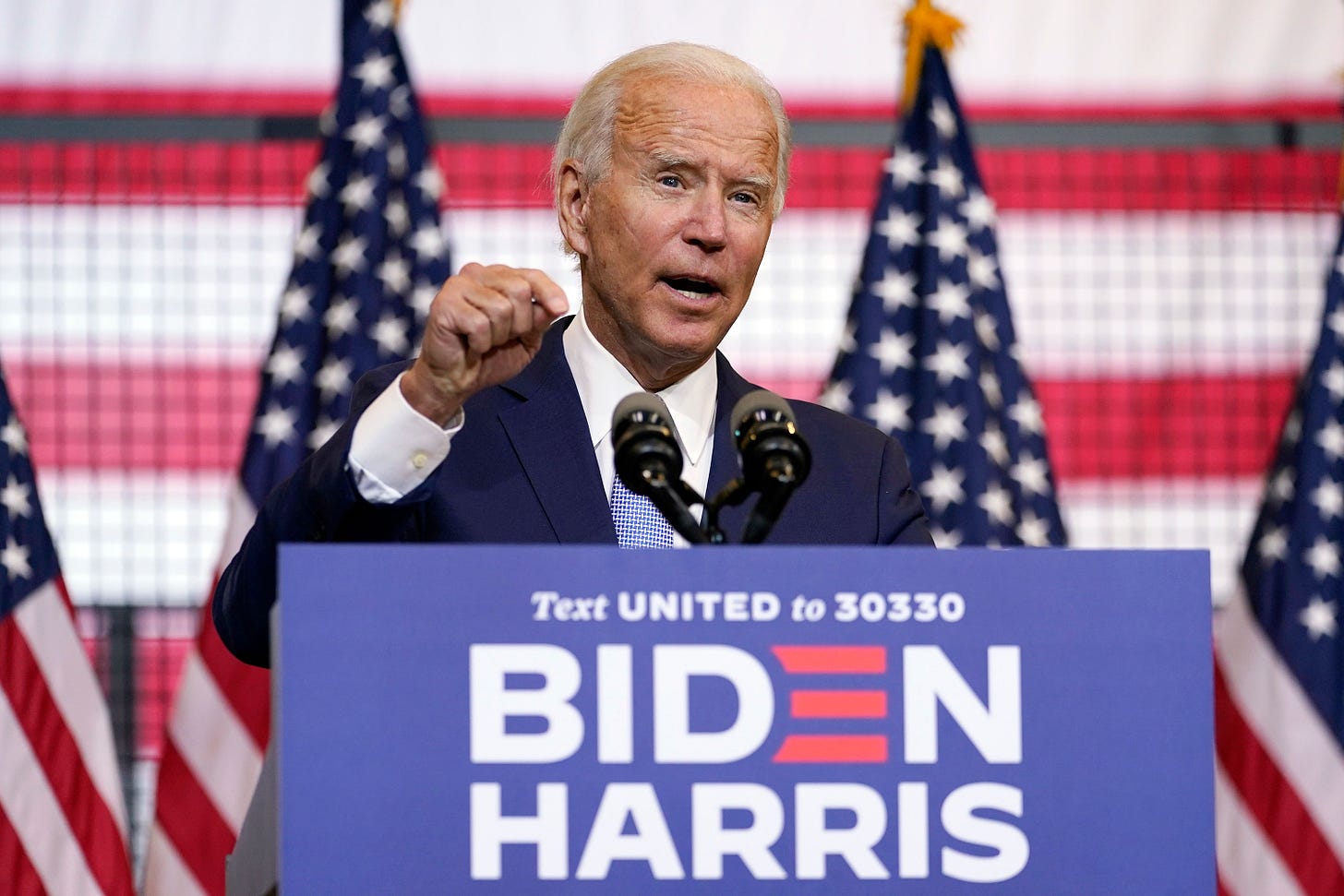 Biden: "Do I look to you like a radical socialist with a soft spot for  rioters?"