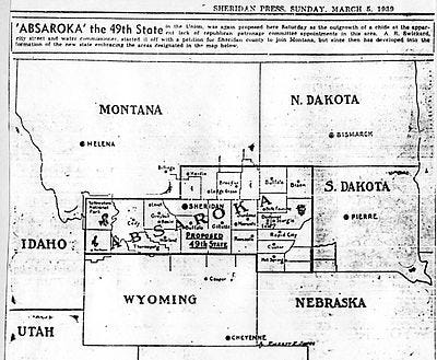 Absaroka (proposed state) - Wikipedia